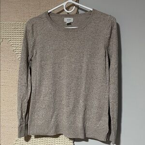 Old Navy Taupe Knit Sweater